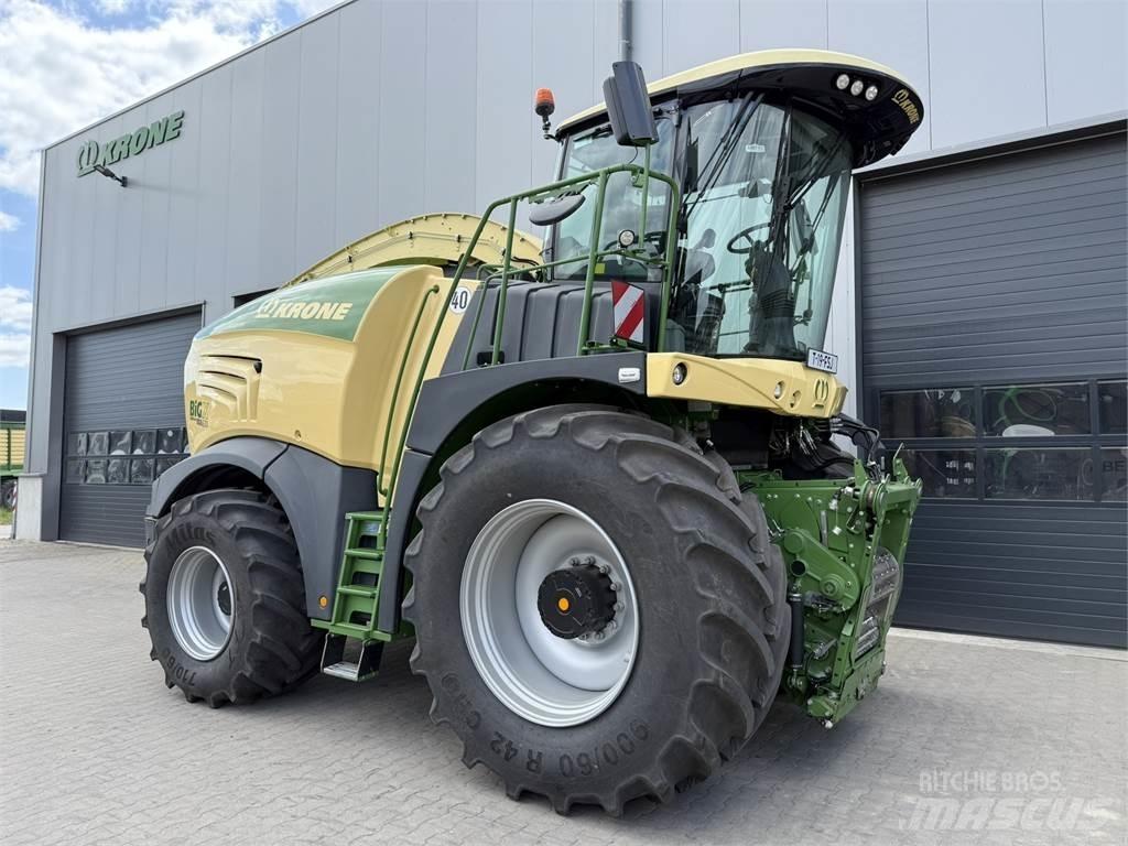 Krone BigX 630 Drtiče a řezače balíků