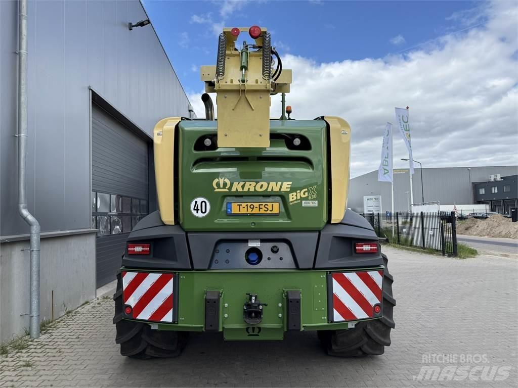 Krone BigX 630 Drtiče a řezače balíků