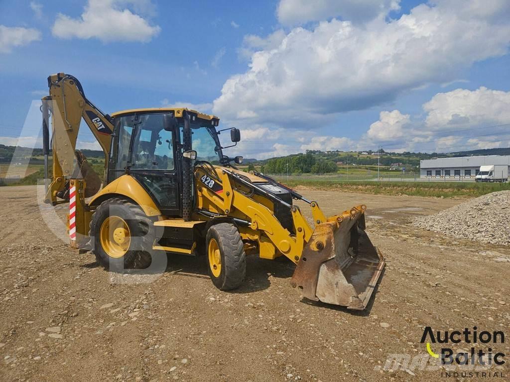 CAT 428 F Rýpadlo-nakladače