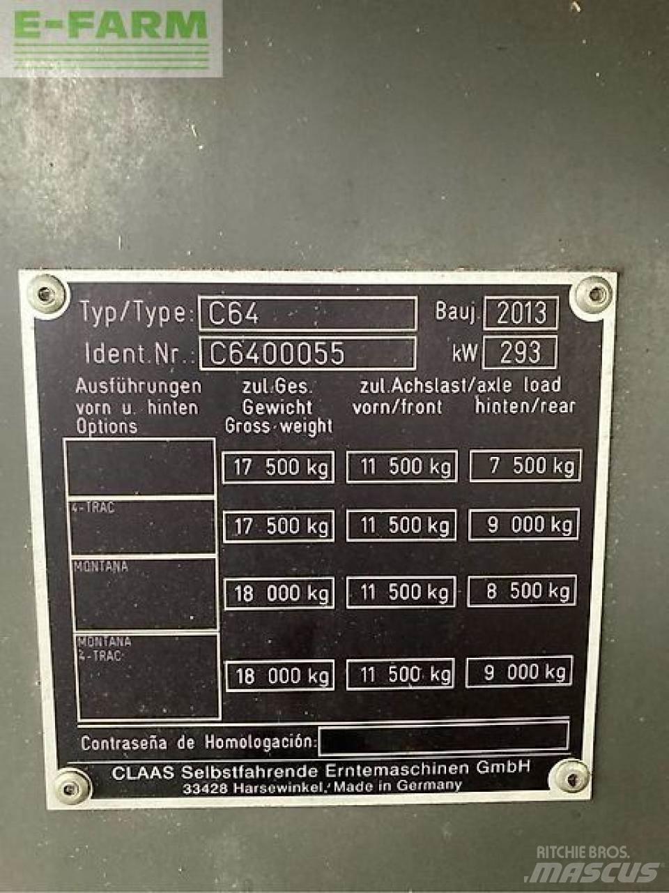 CLAAS lexion 660 Sklízecí mlátičky