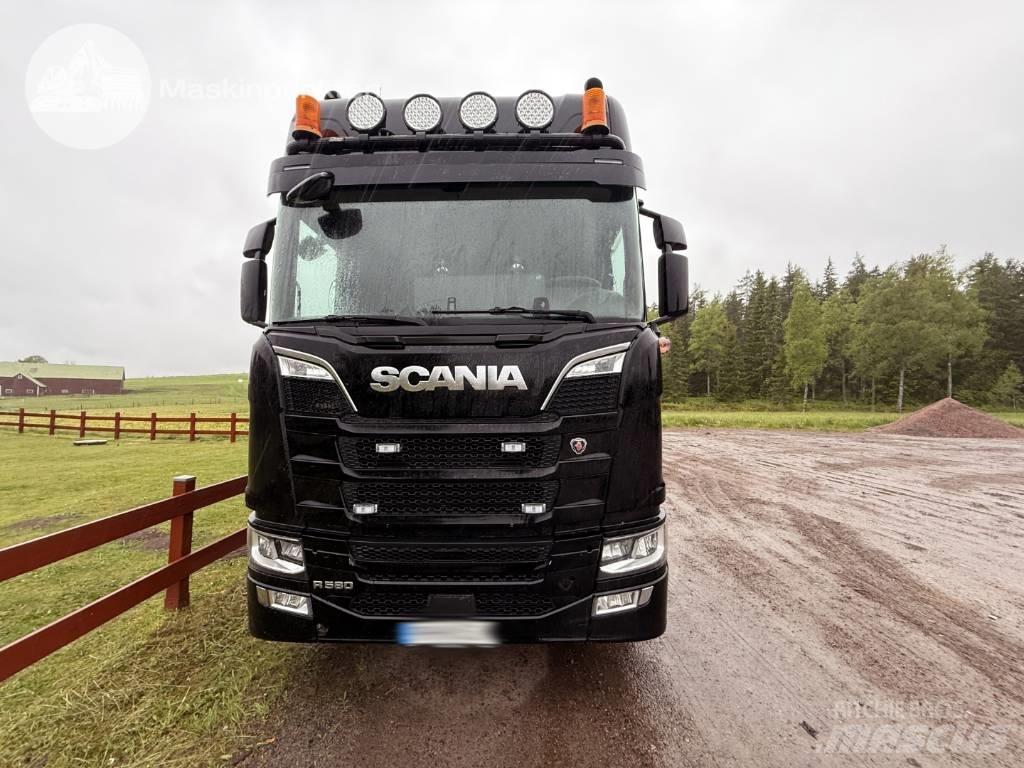 Scania R 580 Vozy na přepravu kmenů