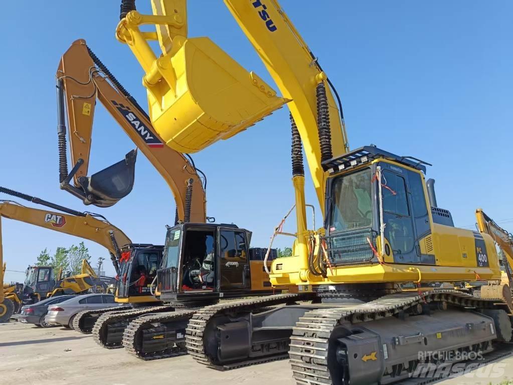 Komatsu PC 400 Pásová rýpadla