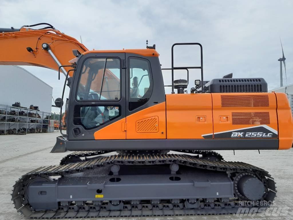 Doosan DX 255 NLC-7 Pásová rýpadla