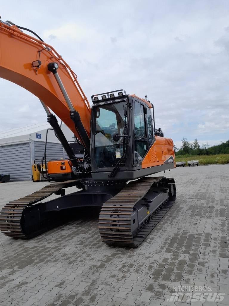 Doosan DX 255 NLC-7 Pásová rýpadla