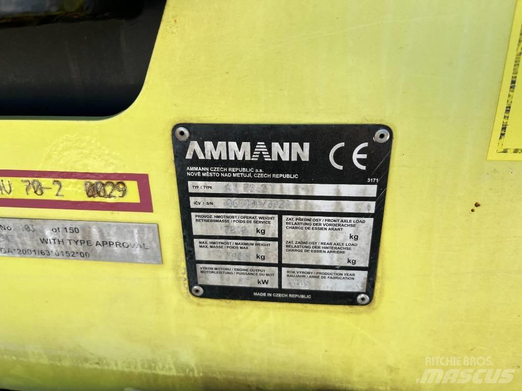 Ammann AV 70-2 Tandemové válce