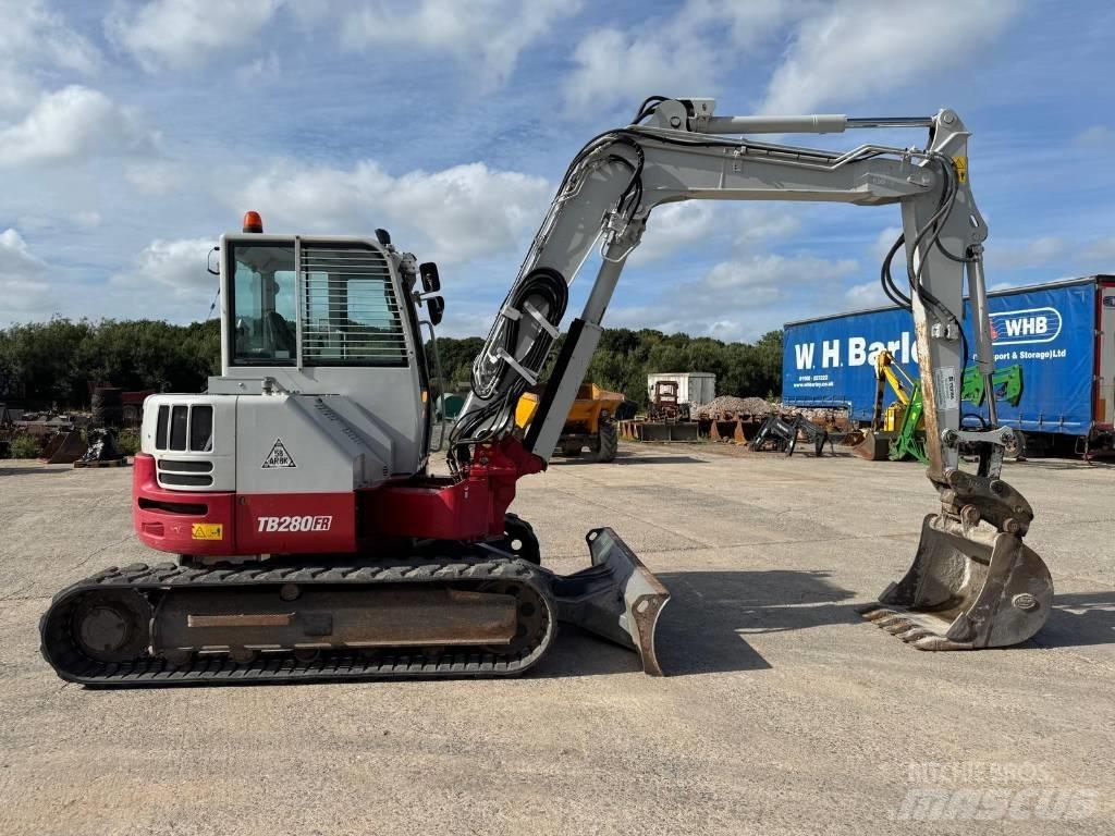 Takeuchi TB 280 FR Mini rýpadla < 7t