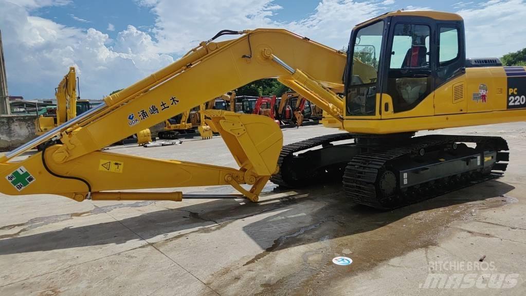 Komatsu pc220-7 Pásová rýpadla