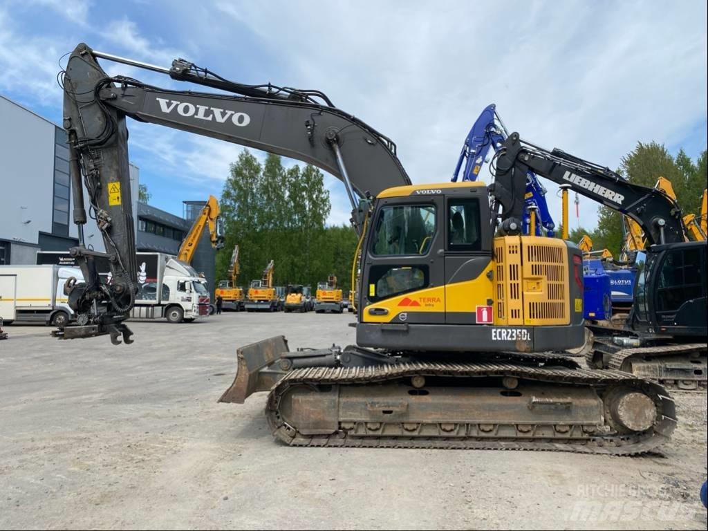 Volvo ECR 235 Pásová rýpadla
