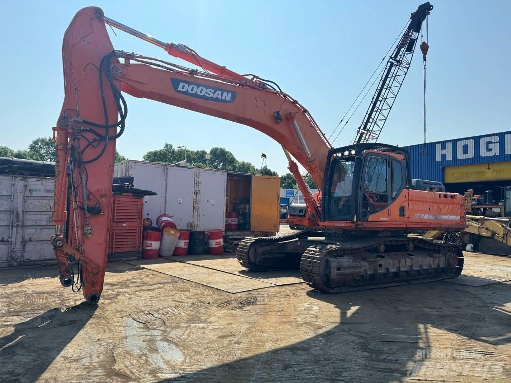 Doosan DX 380 LC Pásová rýpadla
