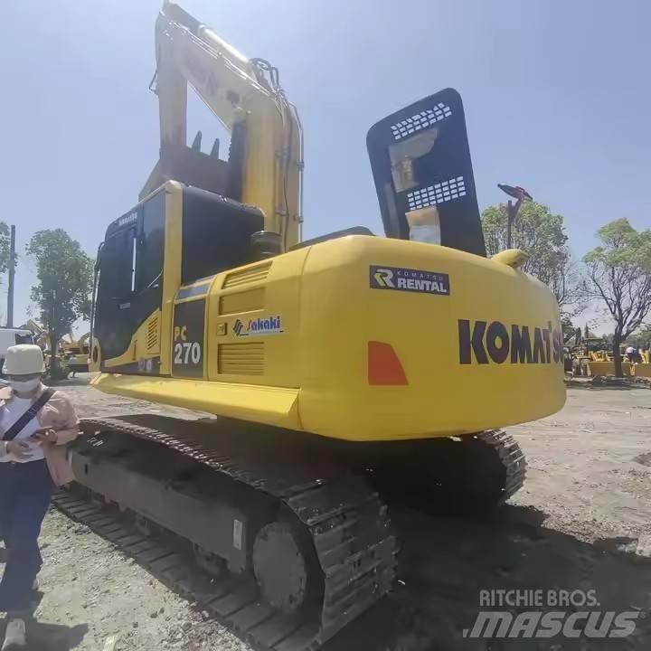 Komatsu PC270 Pásová rýpadla