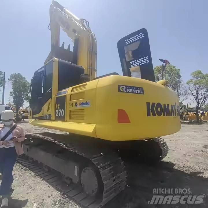 Komatsu PC270 Pásová rýpadla