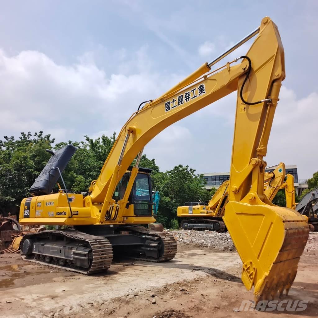 Komatsu PC 350-7 Pásová rýpadla