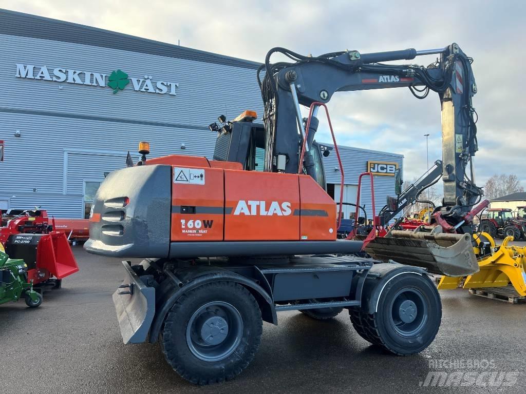 Atlas 160 W Kolová rýpadla