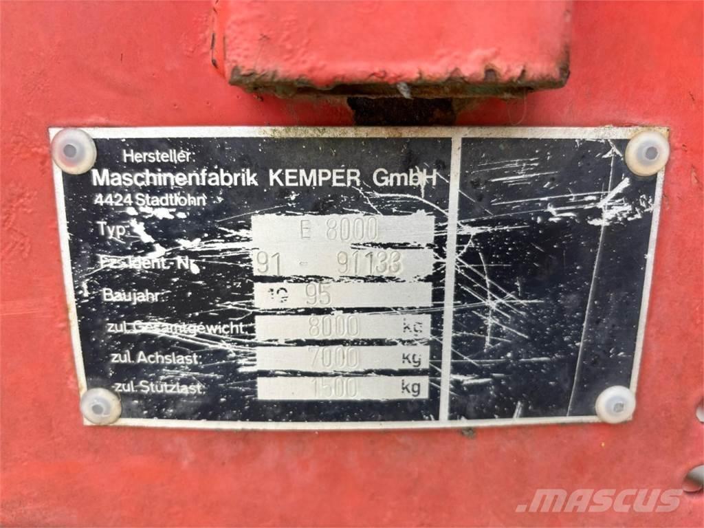 Kemper E 8000 Rozmetadla chlévské mrvy