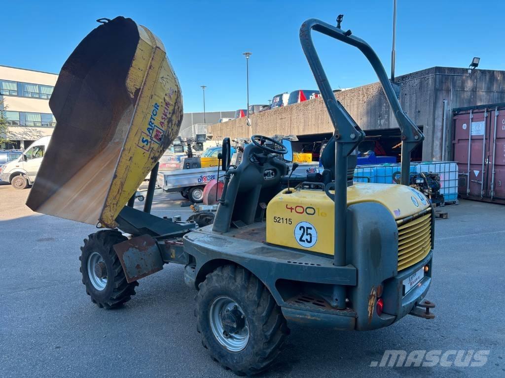Wacker Neuson 4001 Vyklápěcí dempry