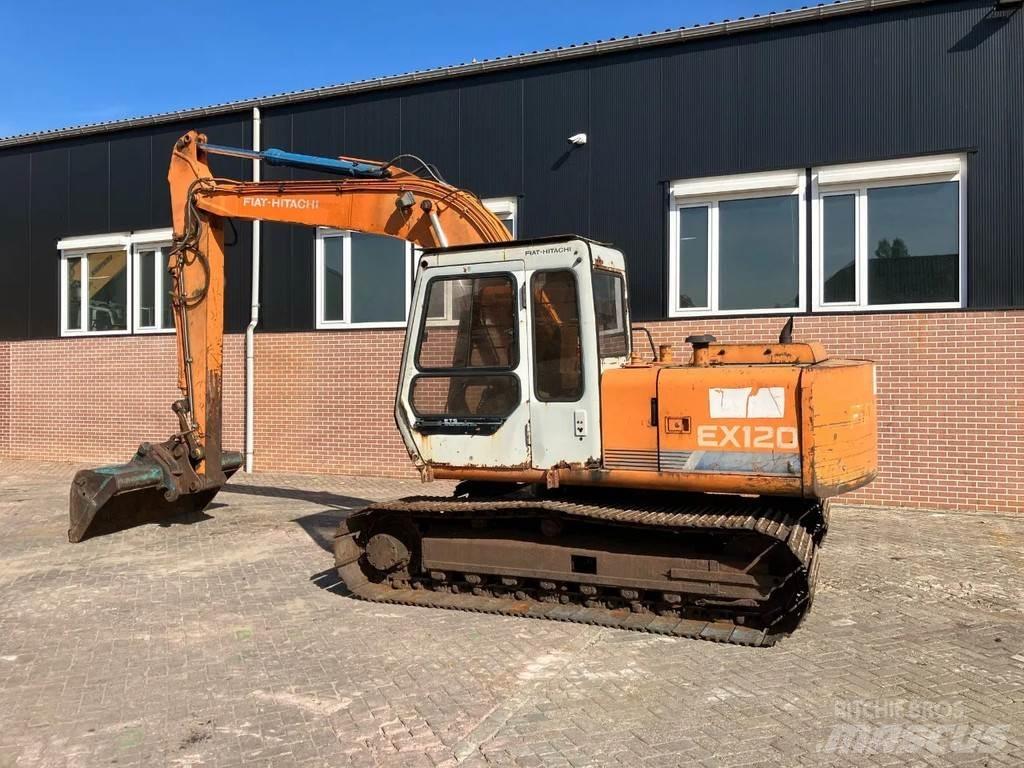 Fiat Hitachi EX120 Pásová rýpadla