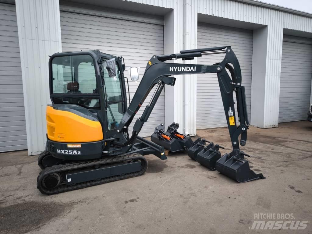 Hyundai HX 25 AZ Mini rýpadla < 7t