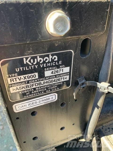 Kubota X900 Terénní vozidla