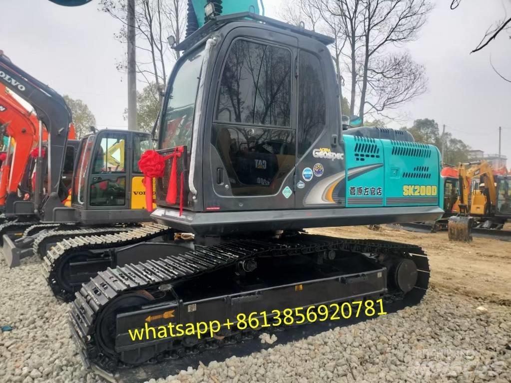 Kobelco SK 200 Pásová rýpadla