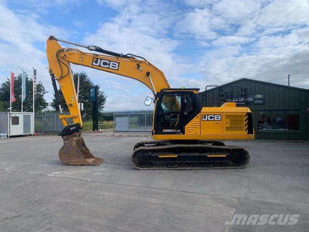 JCB 220 X LC Pásová rýpadla