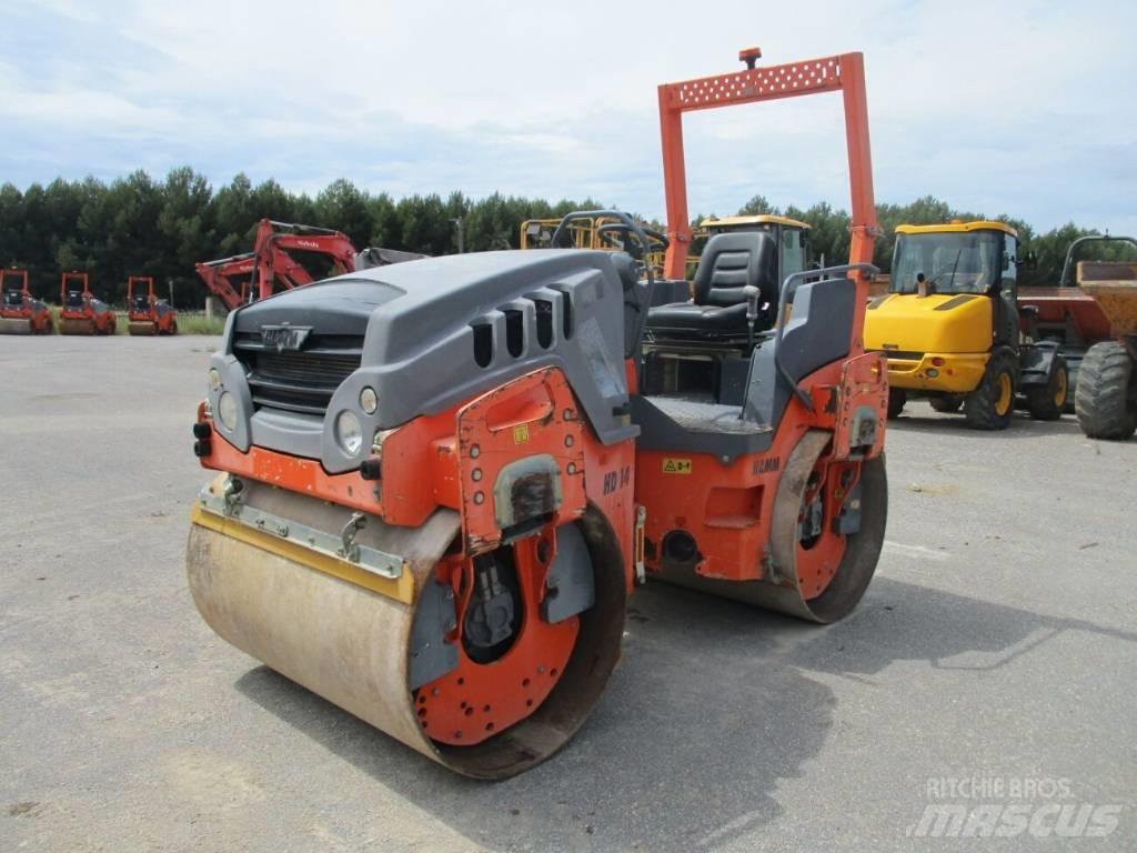 Hamm HD 14 VV Tandemové válce
