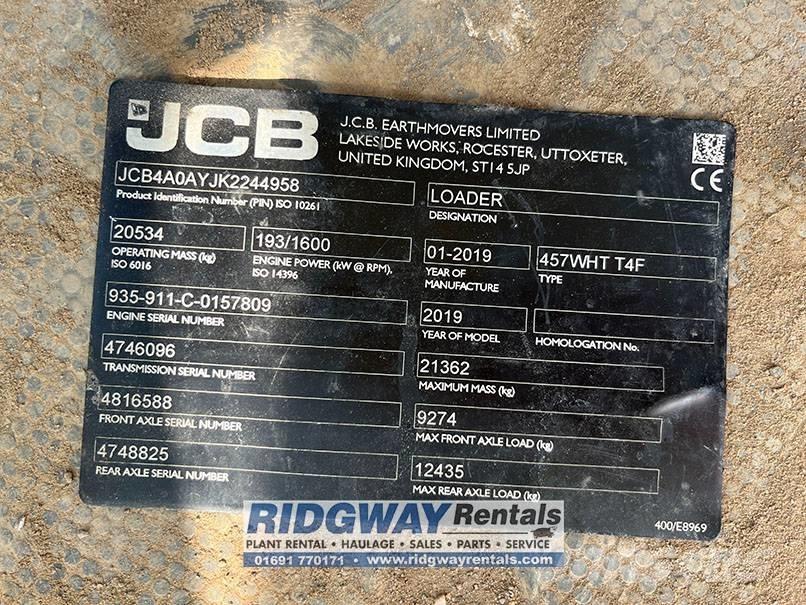 JCB 457 Kolové nakladače