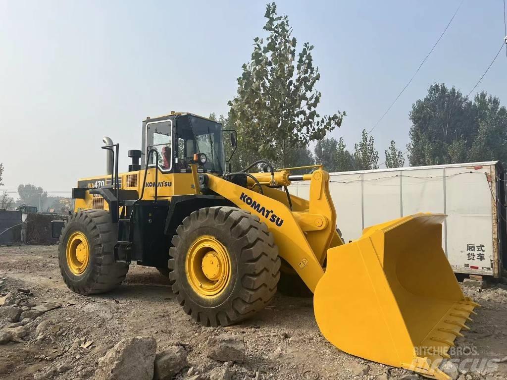 Komatsu WA 470 Kolové nakladače