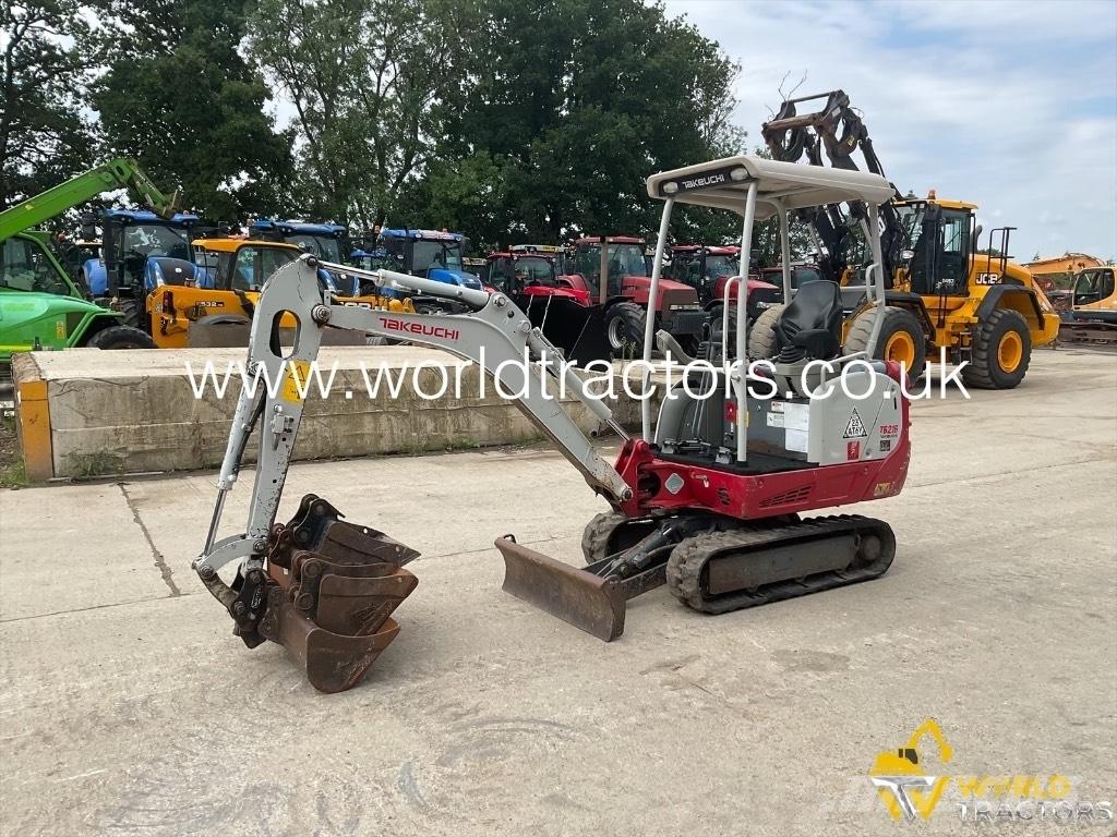 Takeuchi TB 216 Mini rýpadla < 7t