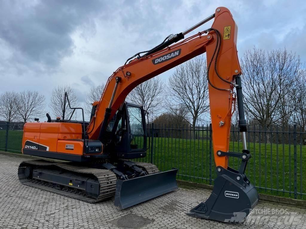 Doosan dx140w Kolová rýpadla