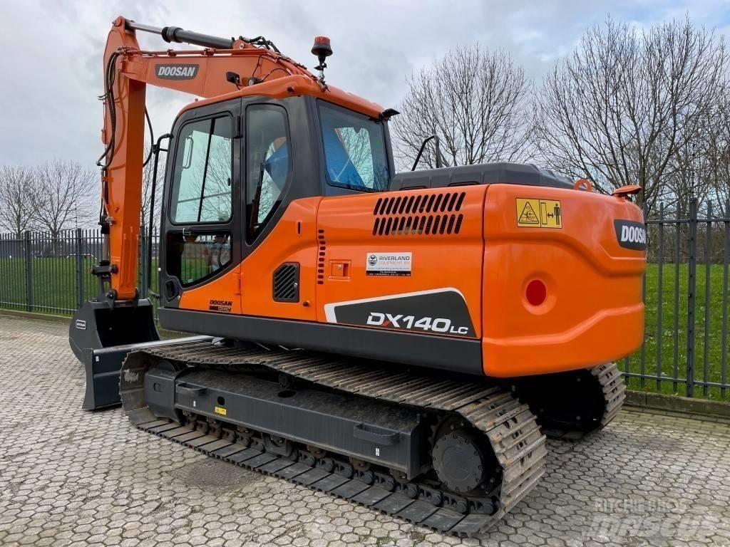 Doosan dx140w Kolová rýpadla