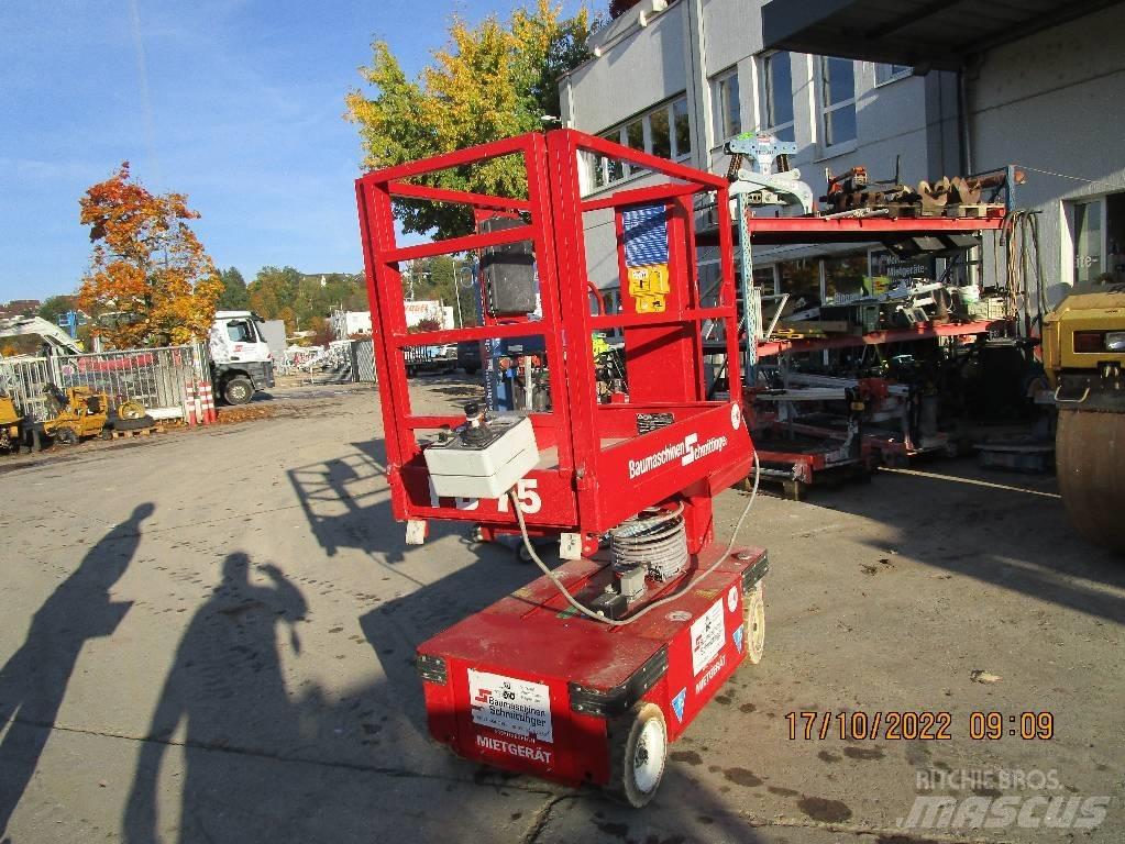 PB 75 Hubroller Kompaktní samohybné kloubové plošiny