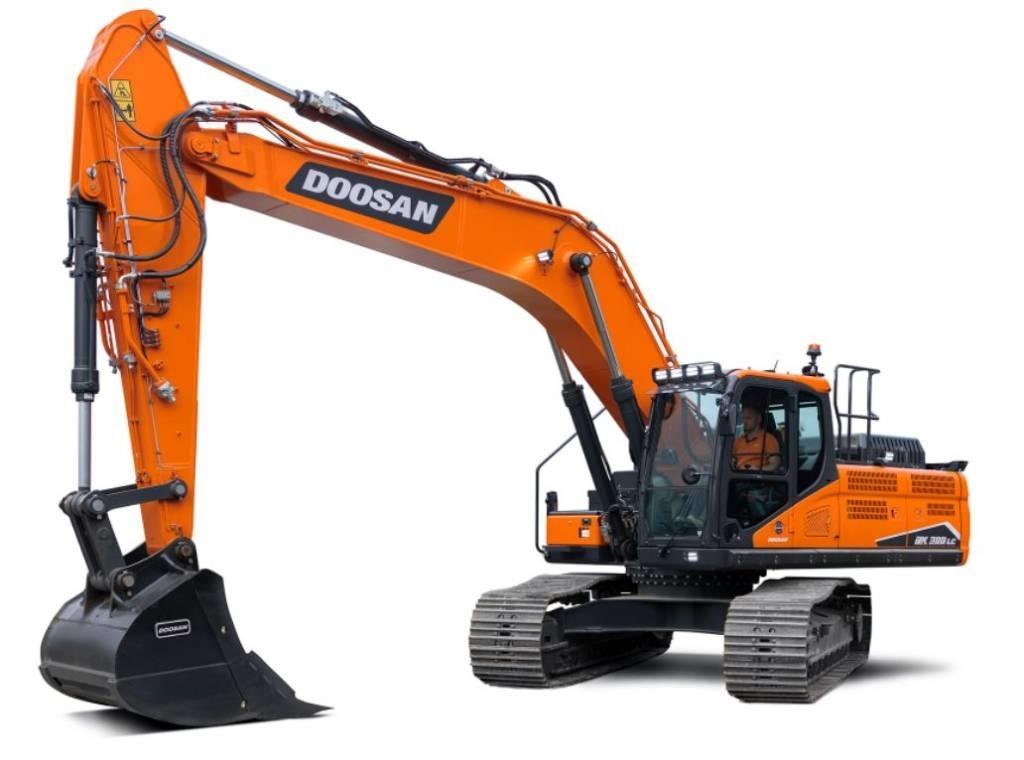 Develon DX300LC-7 Pásová rýpadla