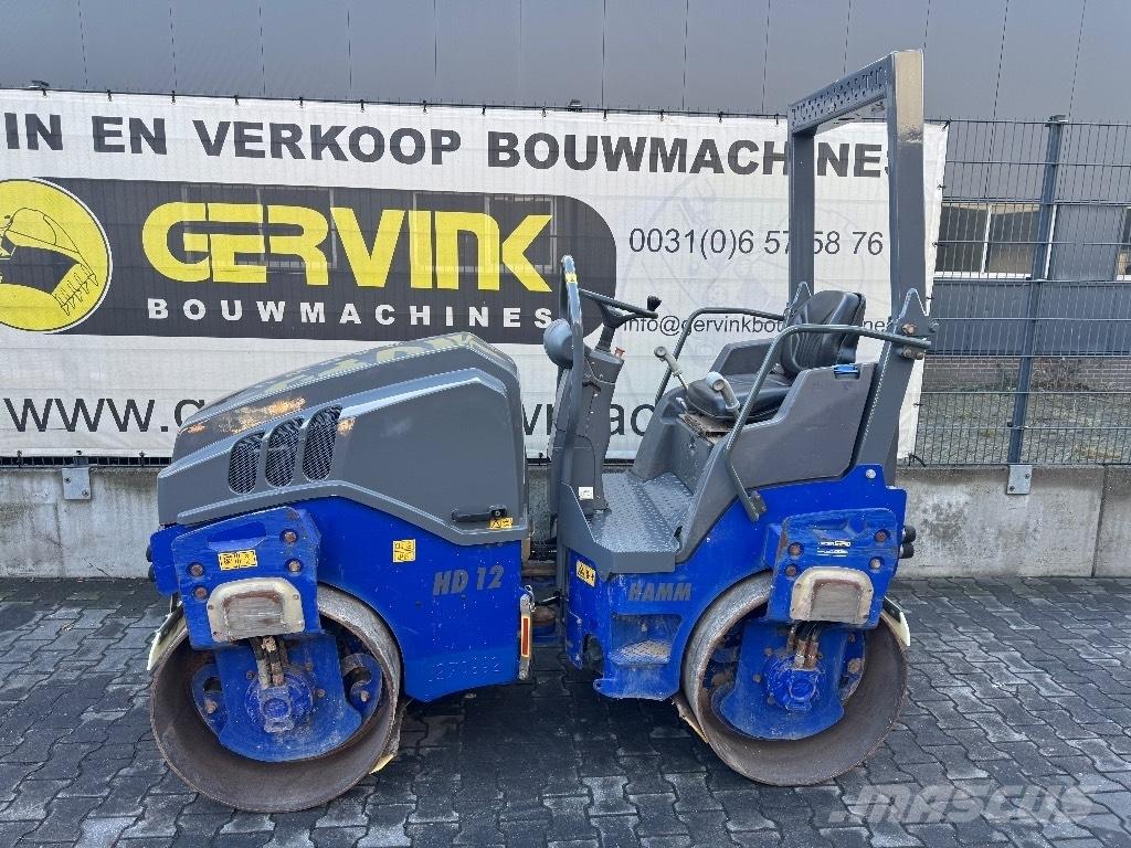 Hamm HD 12 VV Tandemové válce