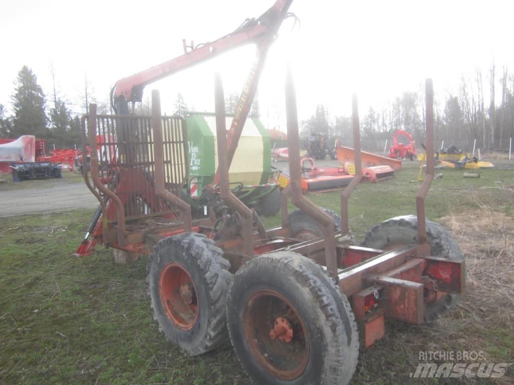 Patu 500 + Metsäkärry Lesnické přívěsy