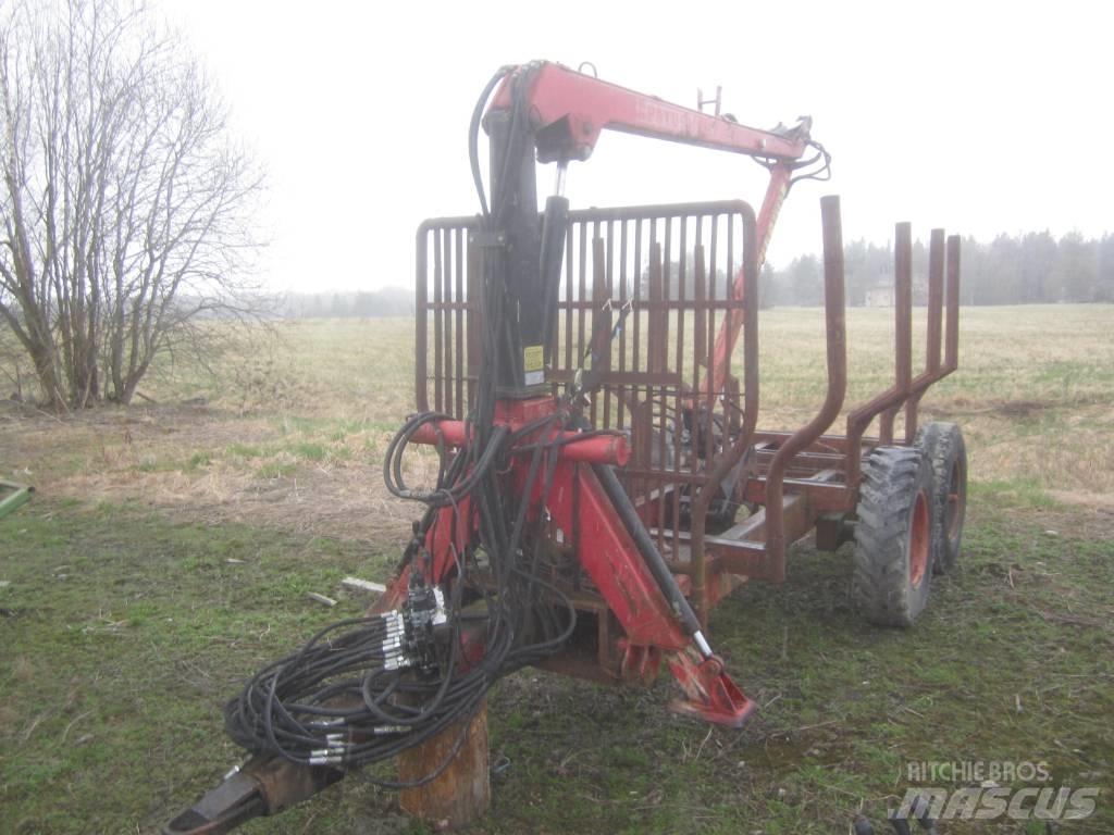 Patu 500 + Metsäkärry Lesnické přívěsy