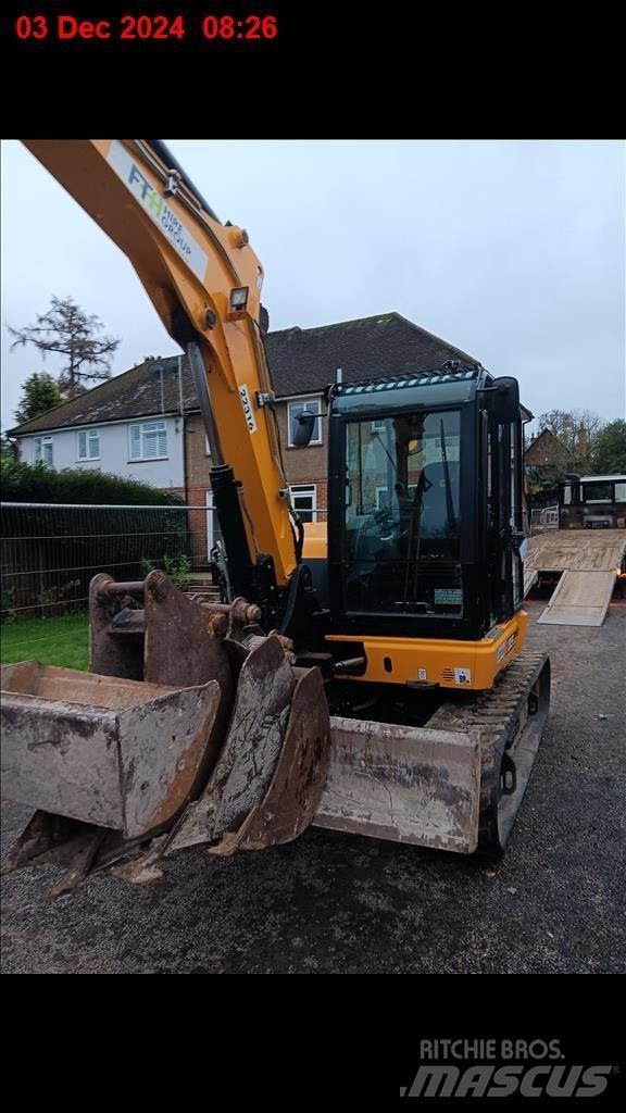 JCB 85Z-2 Midi rýpadla 7t - 12t