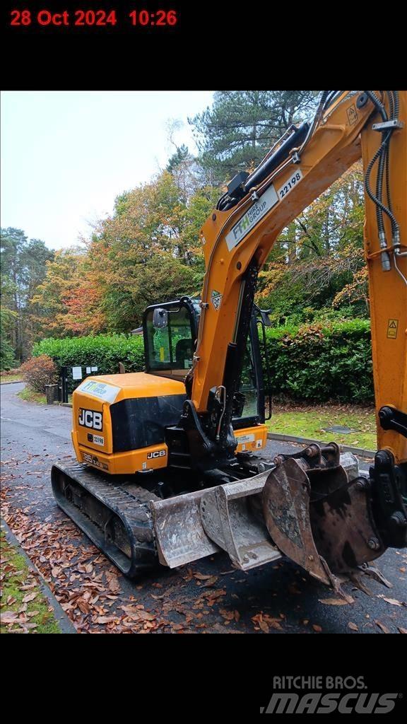 JCB 85Z-2 Midi rýpadla 7t - 12t