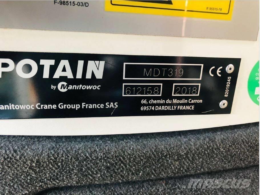 Potain MDT 319 Stavební jeřáby