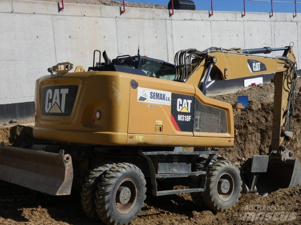 CAT M 318 F Kolová rýpadla