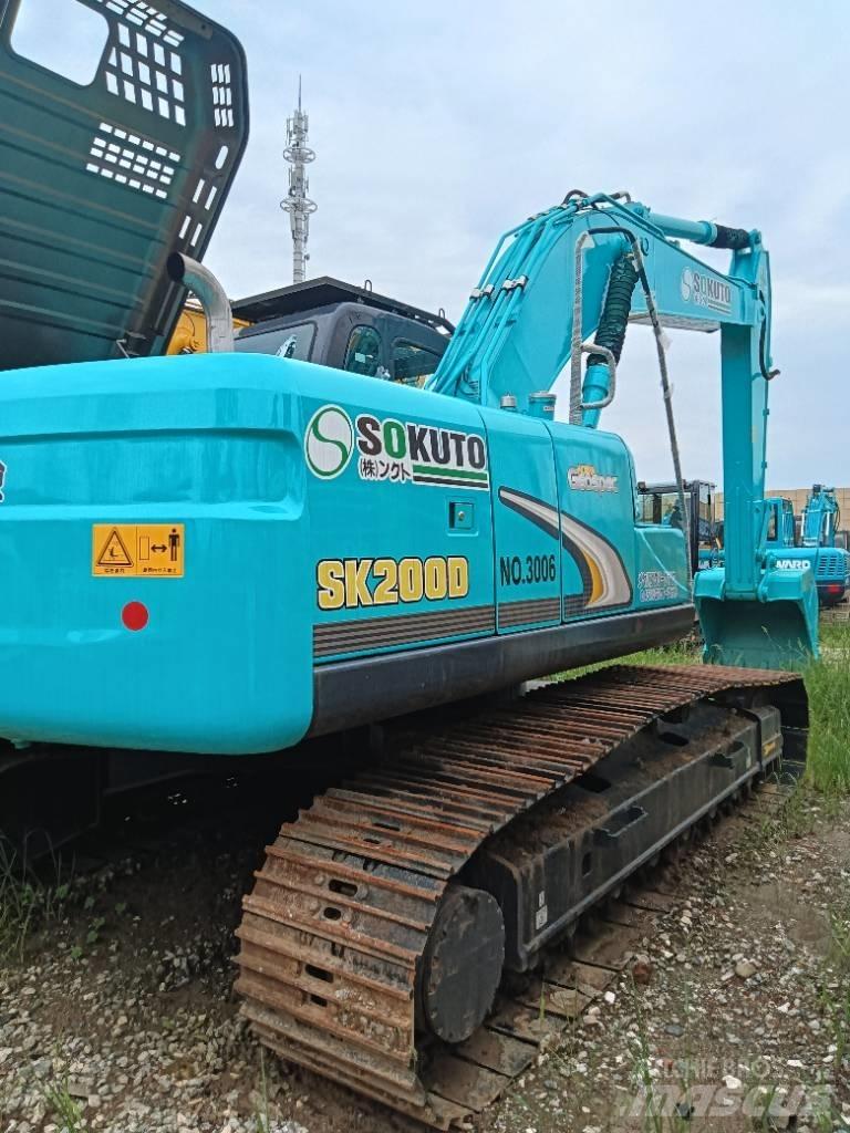 Kobelco SK 200 Midi rýpadla 7t - 12t