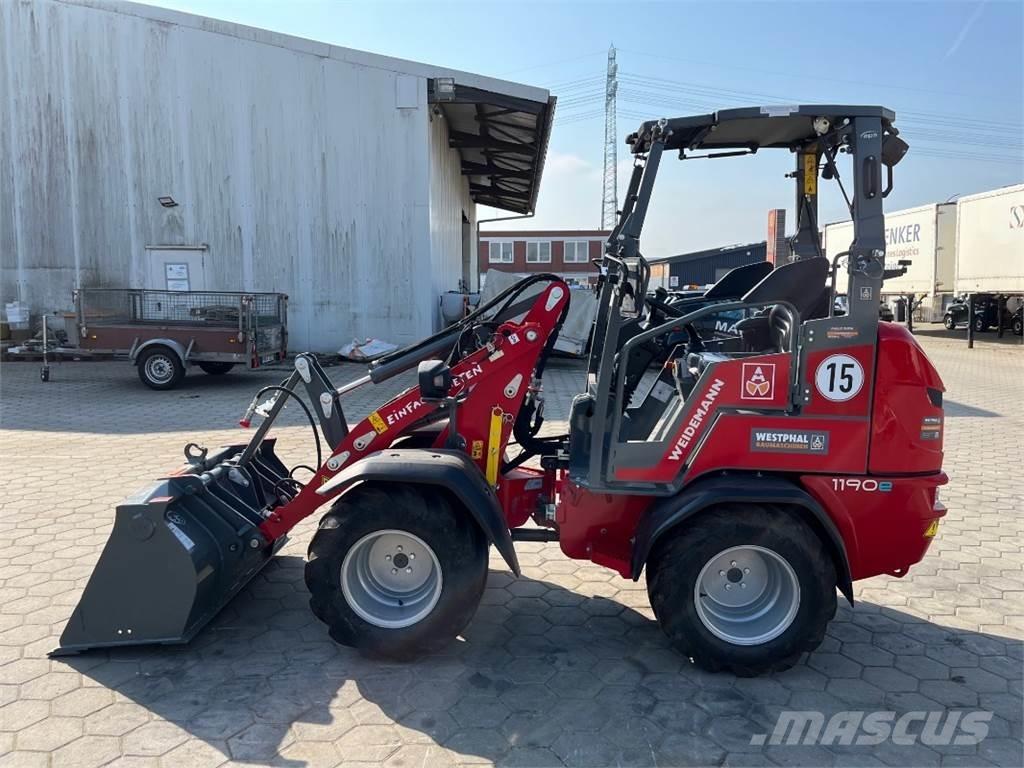 Weidemann WM1190E Kolové nakladače
