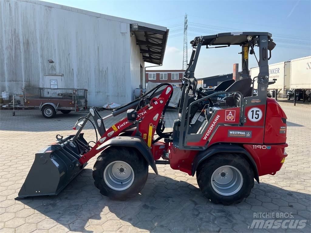 Weidemann WM1190E Kolové nakladače