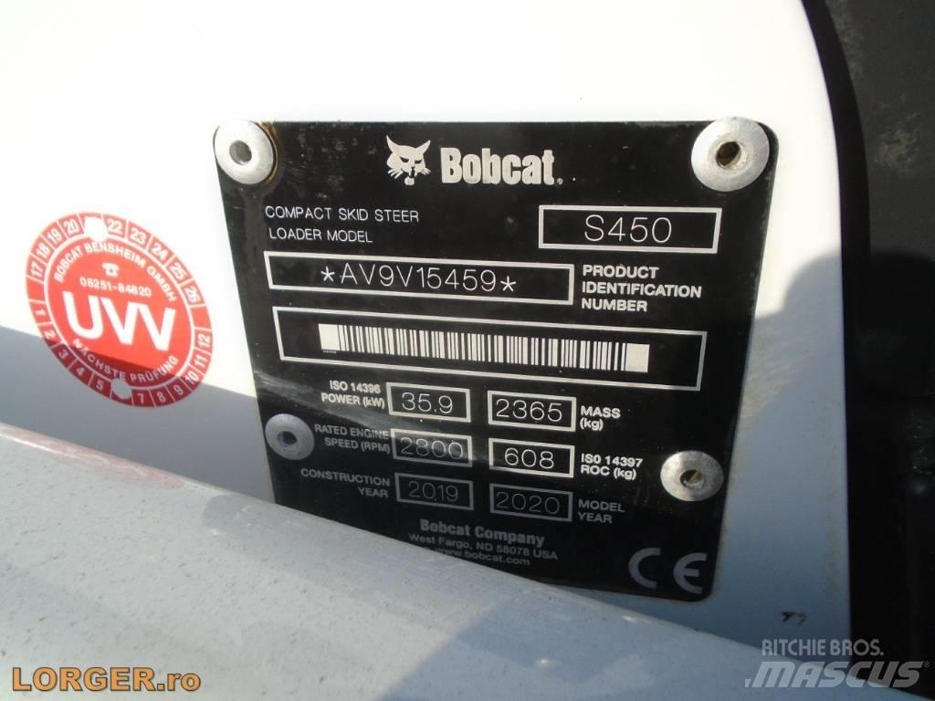 Bobcat S 450 Smykem řízené nakladače
