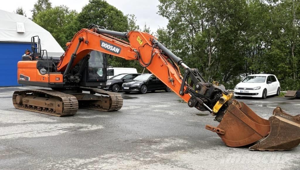 Doosan DX180LC-5 Pásová rýpadla