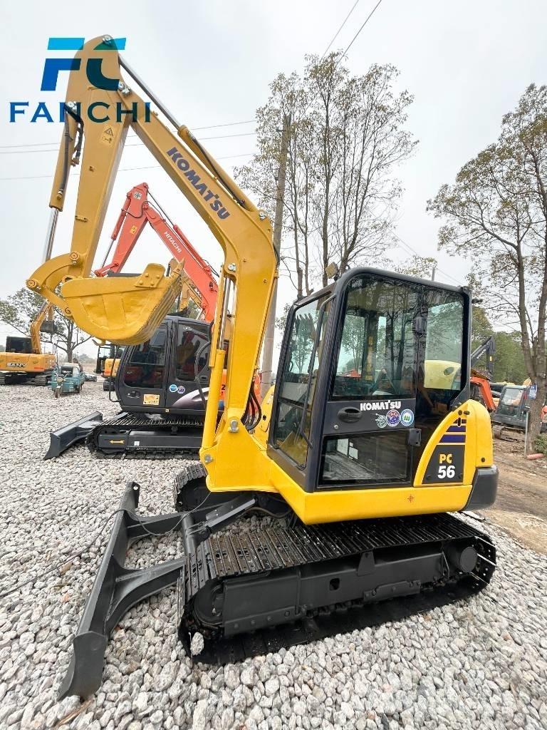 Komatsu pc56 Pásová rýpadla