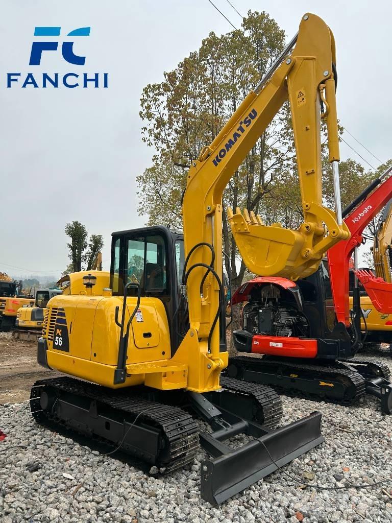Komatsu pc56 Pásová rýpadla