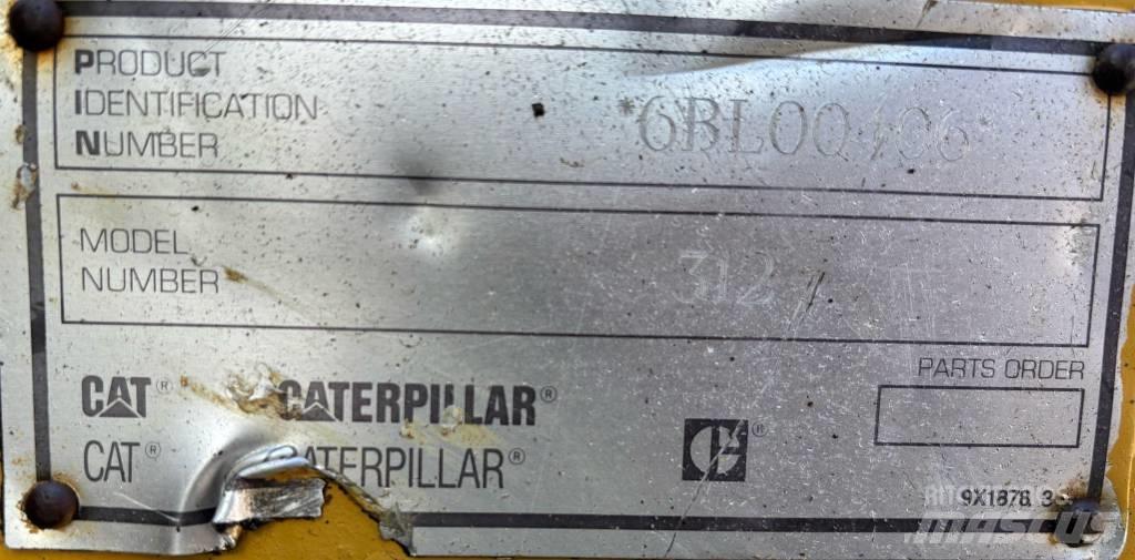 CAT 312 Pásová rýpadla