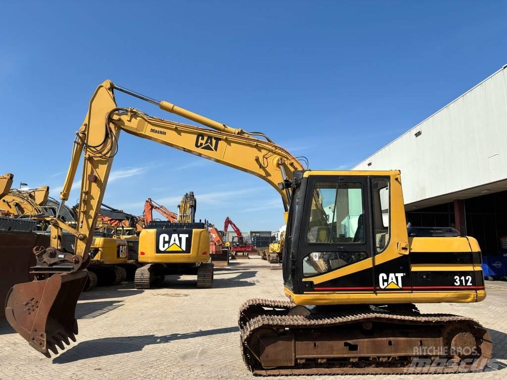 CAT 312 Pásová rýpadla
