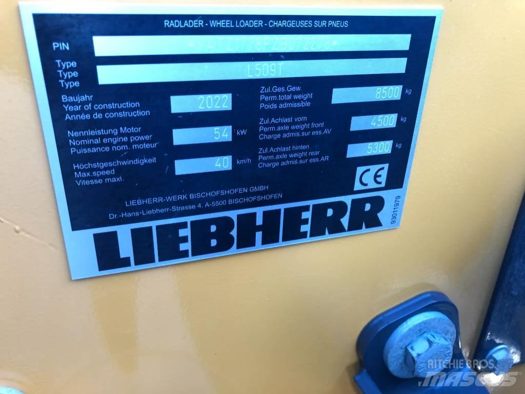 Liebherr L509 Tele Teleskopické kolové nakladače
