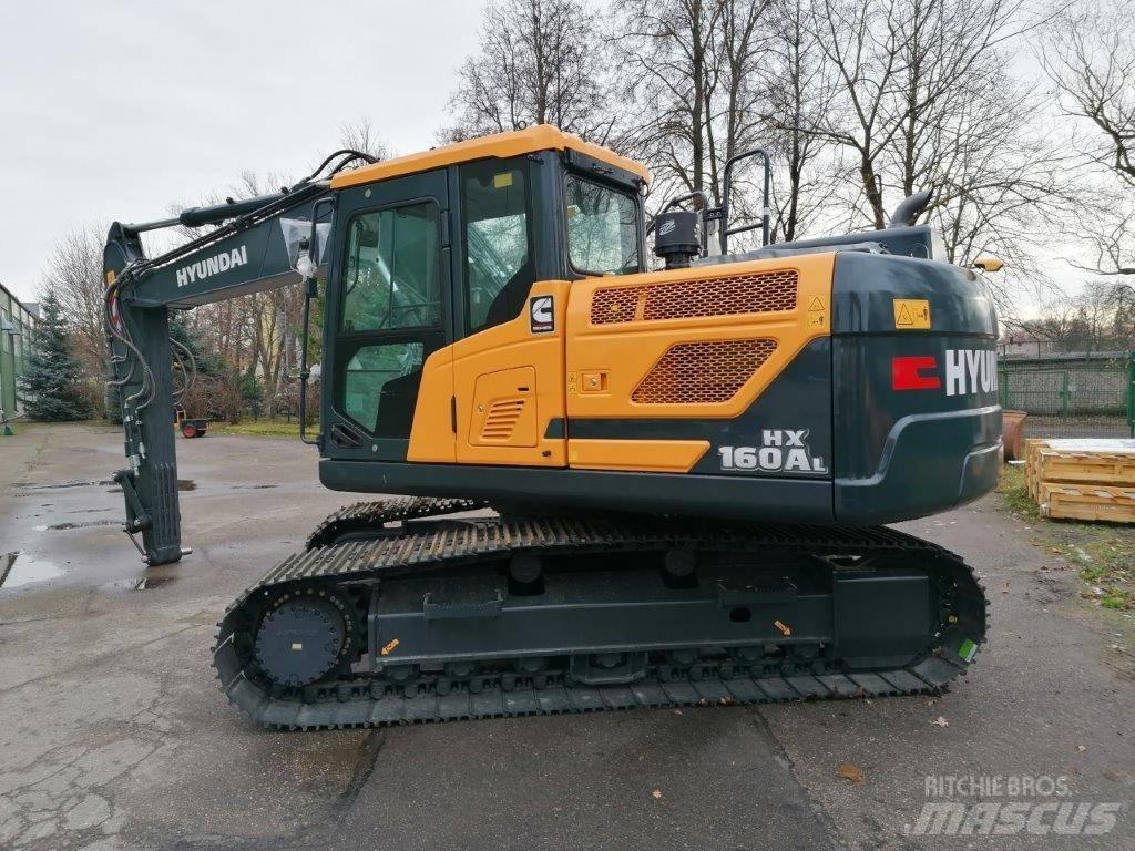 Hyundai HX160AL Pásová rýpadla